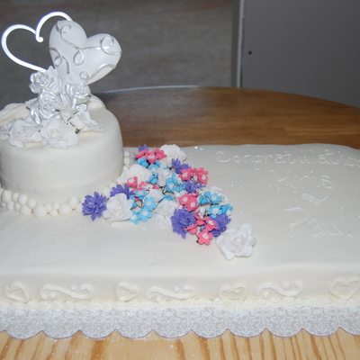 My 1St Wedding Cake!!!