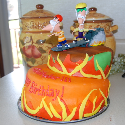Phineas And Ferb Cake!
