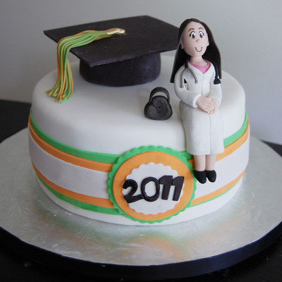 College Graduate Cake