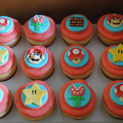 Super Mario Cupcakes