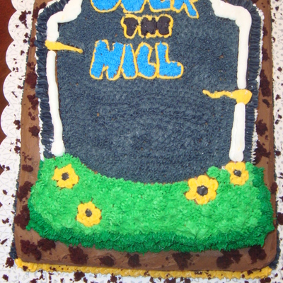 Over The Hill Cake