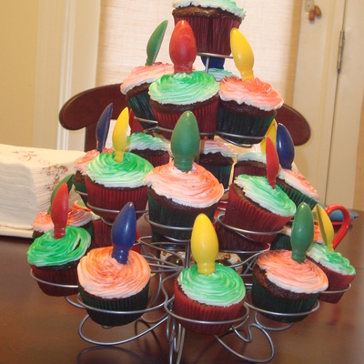 Cupcake Christmas Tree