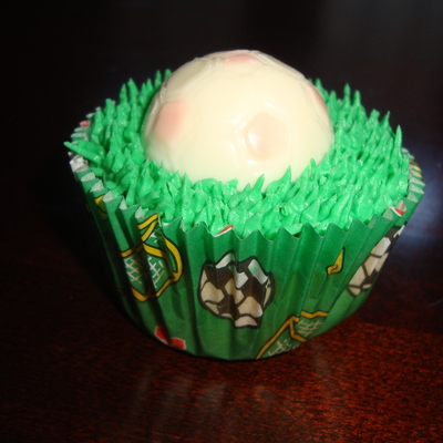 Soccer Cupcakes