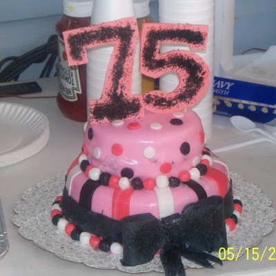 My Grandmothers 75Th Birthday Cake