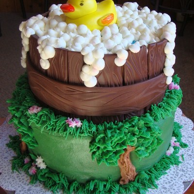 Jessica's Ducky Birthday Cake