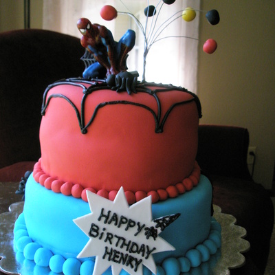 Spiderman Cake