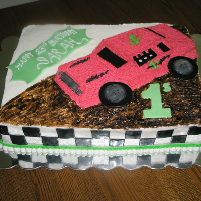 Racecar Birthday Cake