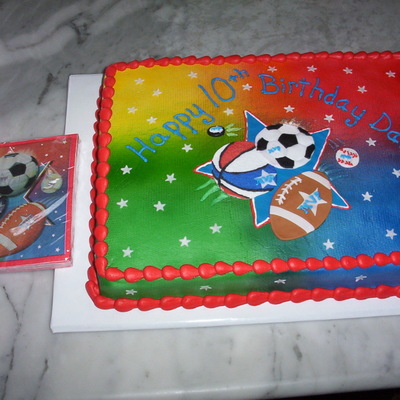Sportsthemecake