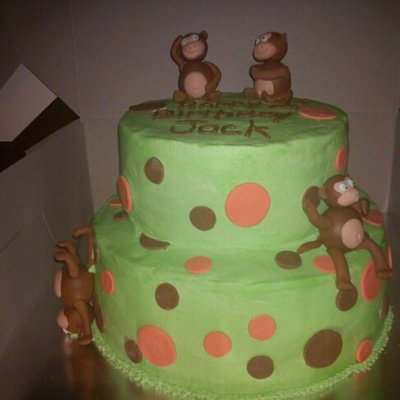 Spotty Monkey Cake