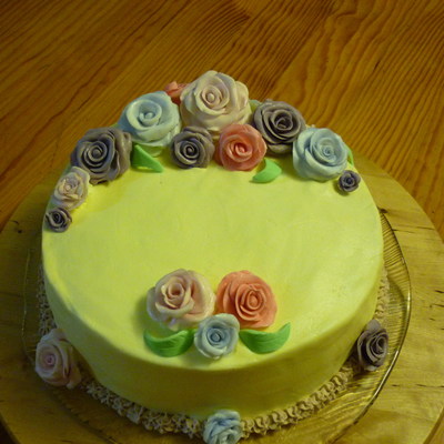 Fondant Roses