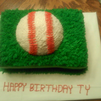 Baseball Cake