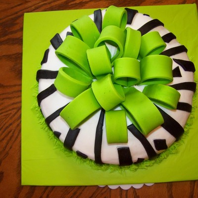 Green Zebra Cake