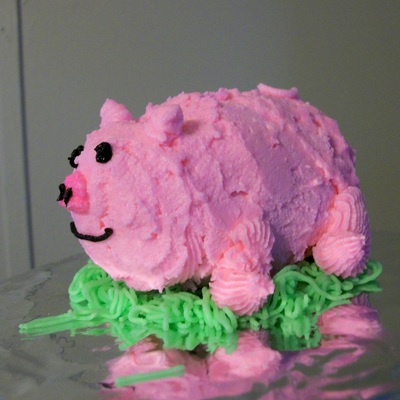 Piggy Smash Cake