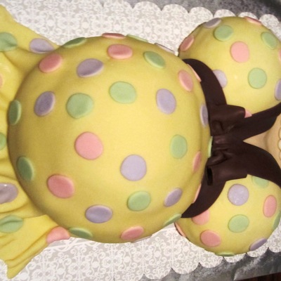 Shower Cake To Match Invitations