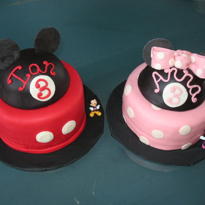 Mickey And Minnie Mouse