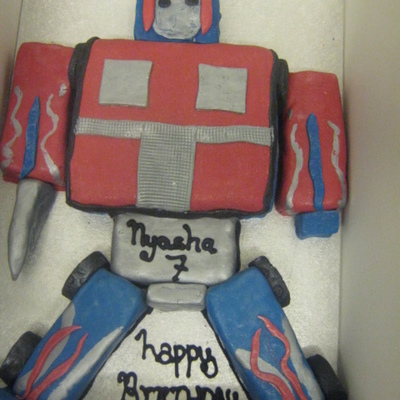 Transformer Cake