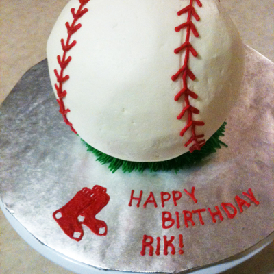 3D Baseball Cake