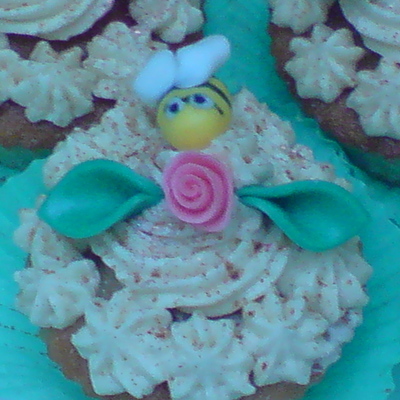 Honey Bees And Roses