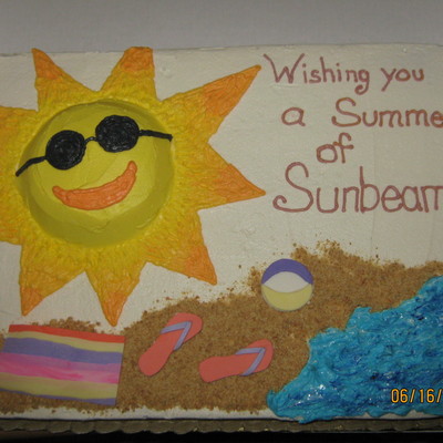 Sunbeams End Of Year Cake