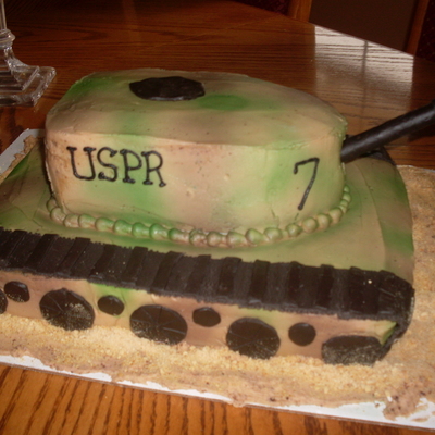 Tank Cake