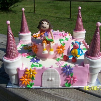 Just A Quick Castle Cake!