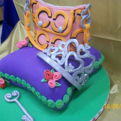 Poppy Groovy Coach On A Pillow