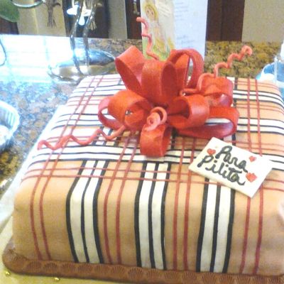 Burberry Cake