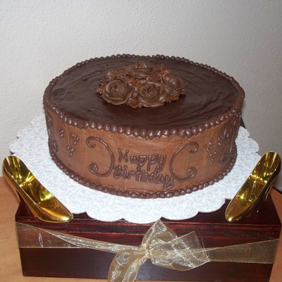 Birthday Brownie Cake