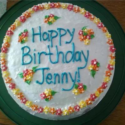 Flower Bday Cake