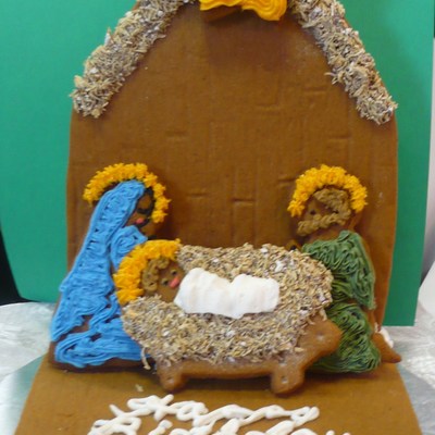 Gingerbread Nativity Scene