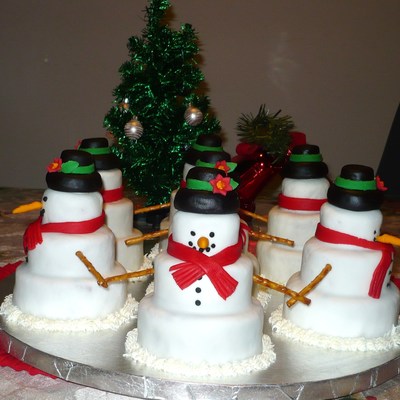 Red Velvet Snowman Circle Of Friends