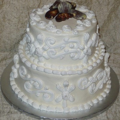 Seashell Wedding Cake