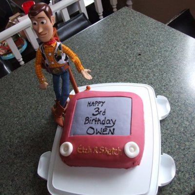 Toy Story - Etch A Sketch W/ Woody