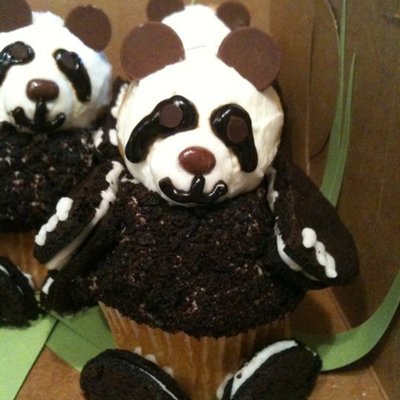 Panda Cupcakes