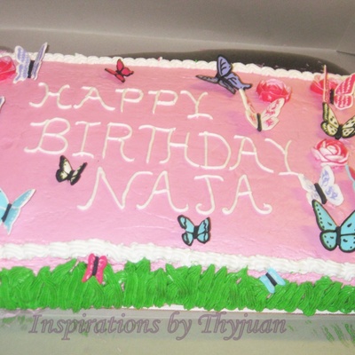 Butterfly Cake