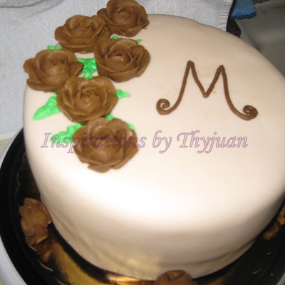 My First Wedding Anniversary Cake