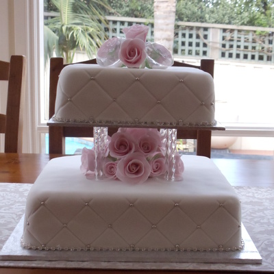 6Oth Wedding Anniversary Cake