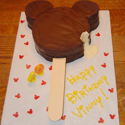 Mickey "ice Cream Bar" Cake