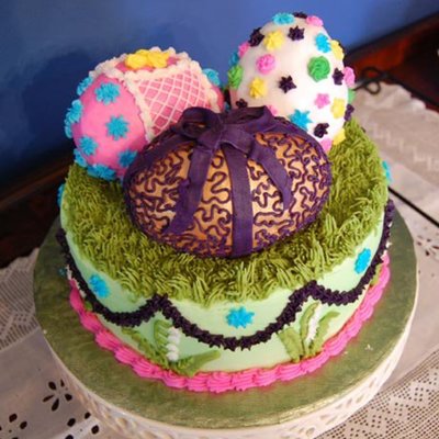 Easter Egg Cake