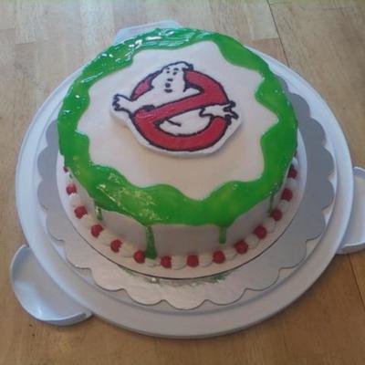Ghostbusters Birthday Cake