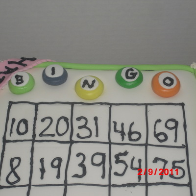 Bingo Cake