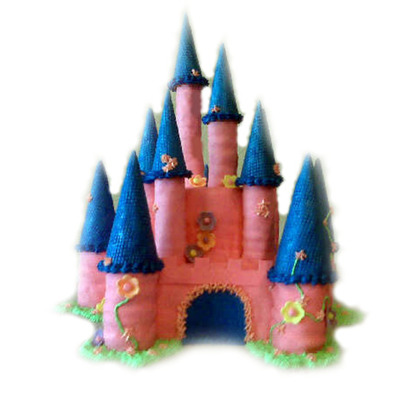 Princess Castle Cake