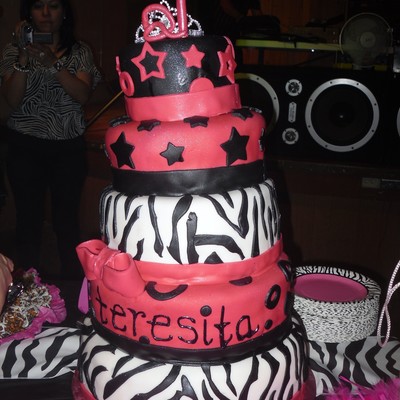 Hot Pink Zebra