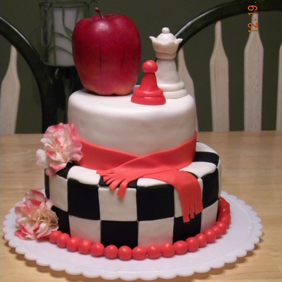 Twilight Book Cover Cake