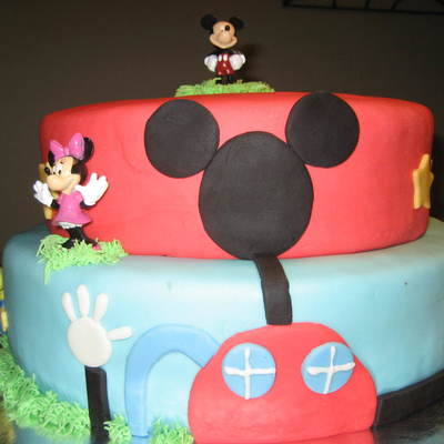 Mickey Clubhouse Cake