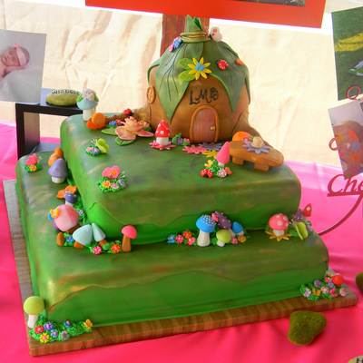 Fairy House Cake