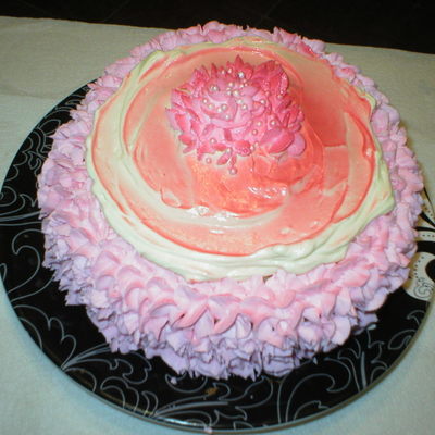 Pink Champagne Cake