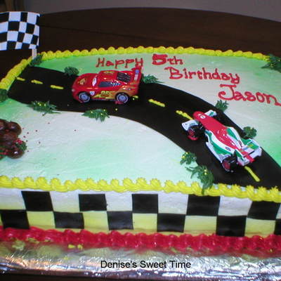 Cars 2 Cake