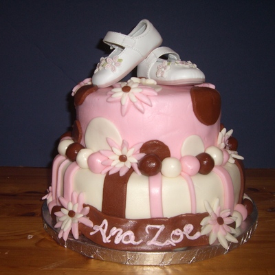 Daisy And Polka Dot Baby Shower