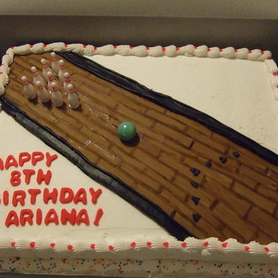 Bowling Cake